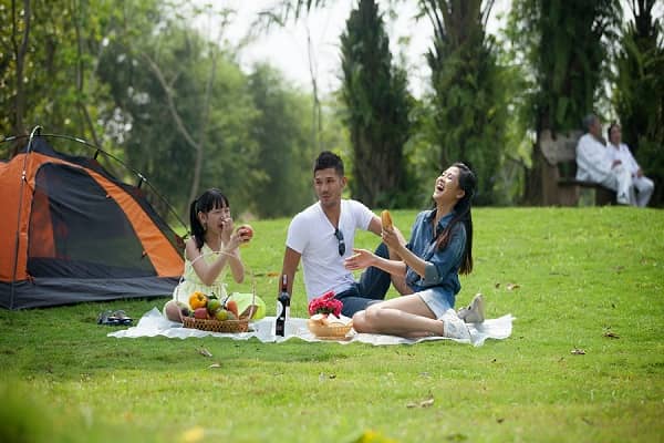 Ecopark với không gian xanh trong lành là một điểm đến vui chơi, nghỉ dưỡng hấp dẫn