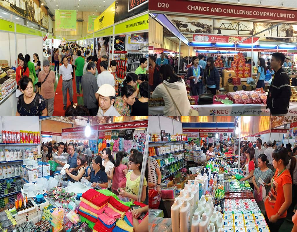 Các sản phẩm chất lượng cao và thương hiệu nổi tiếng trưng bày tại Hội chợ bán lẻ hàng Thái Lan