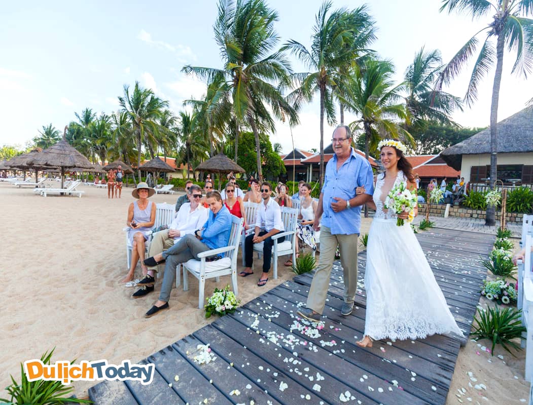Nhiều du khách đã chọn Evarson resort làm nơi tổ chức lễ cưới