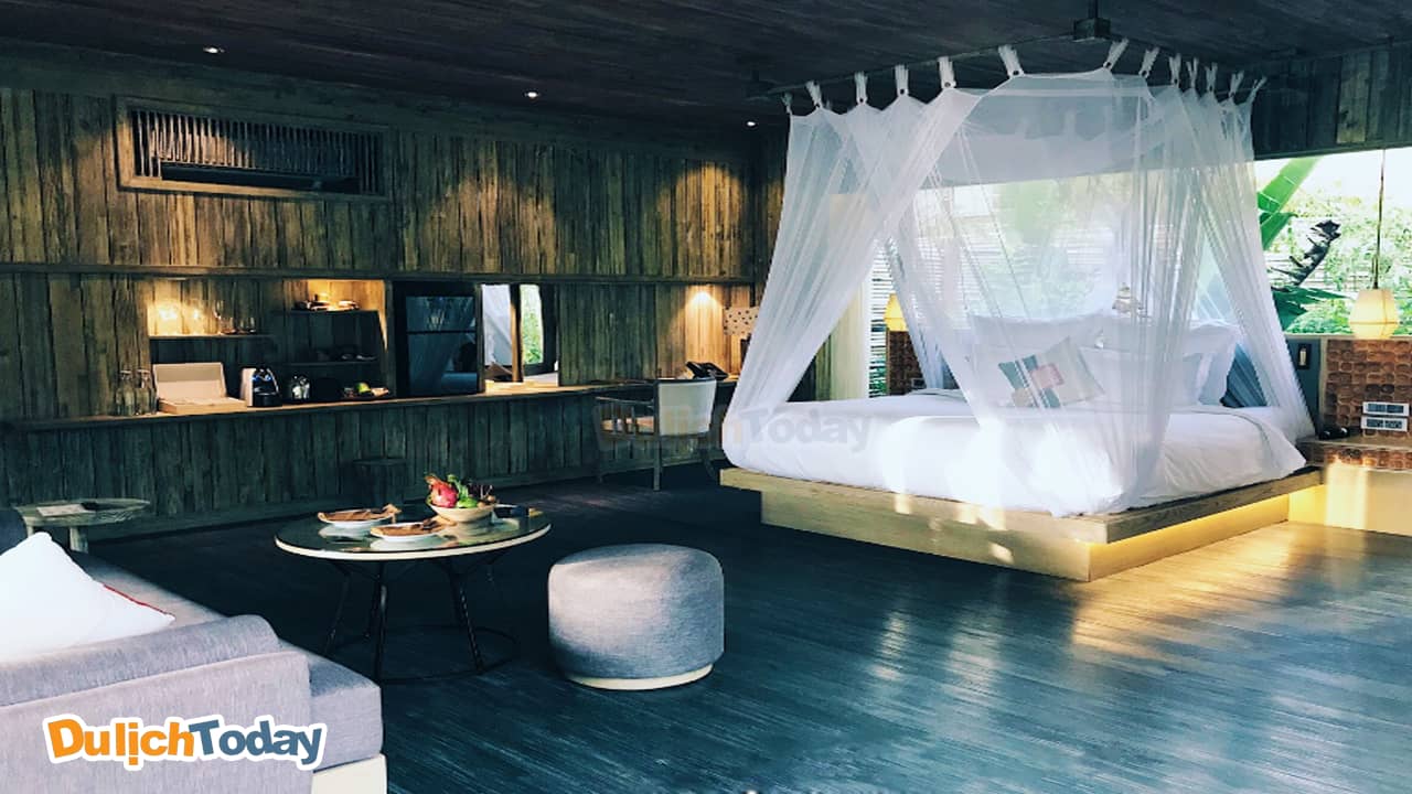 Phòng ngủ tại An Lâm Restreat resort Nha Trang