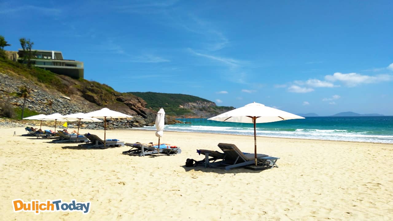 Bãi biển Mia resort Nha Trang xứng đáng là bãi biển đẳng cấp 5 sao