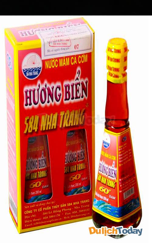 Địa chỉ mua đặc sản Nha Trang - nước mắm: 584 Nha Trang