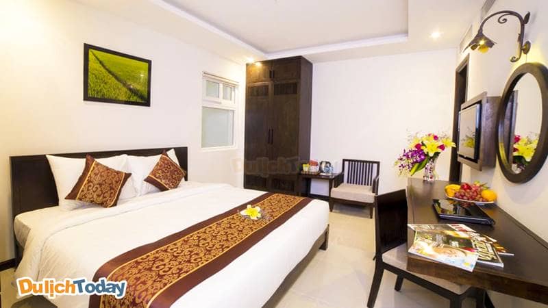Phòng của Edele hotel Nha Trang đem đến cho du khách cảm giác ấm cúng như đang ở nhà