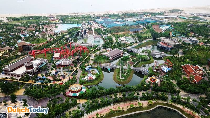 Công viên giải trí Sun World Hạ Long Park. Nguồn: Internet