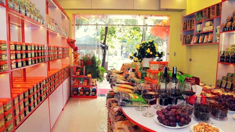 Chuỗi cửa hàng ô mai Hồng Lam - đặc sản Hà Nội