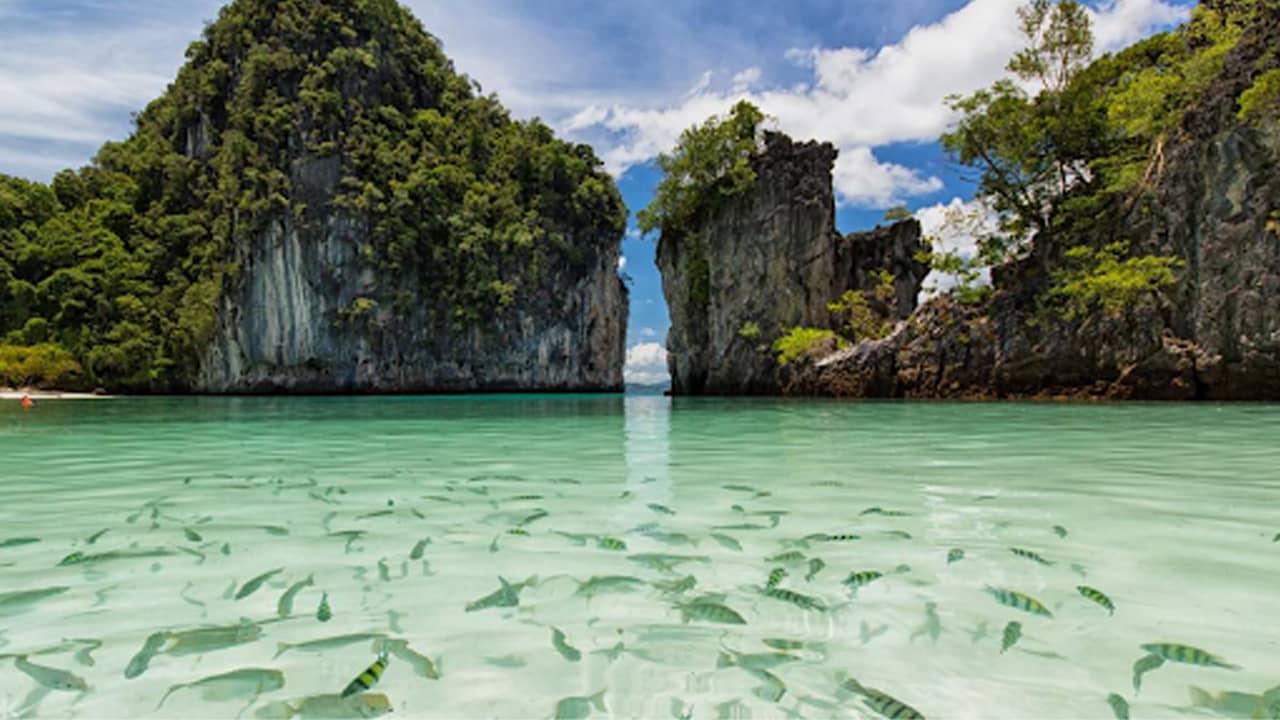 Tháng 3 nên đi du lịch nước nào? Sự lựa chọn đầu tiên là tỉnh biển Krabi - Thái Lan. Nguồn: Internet