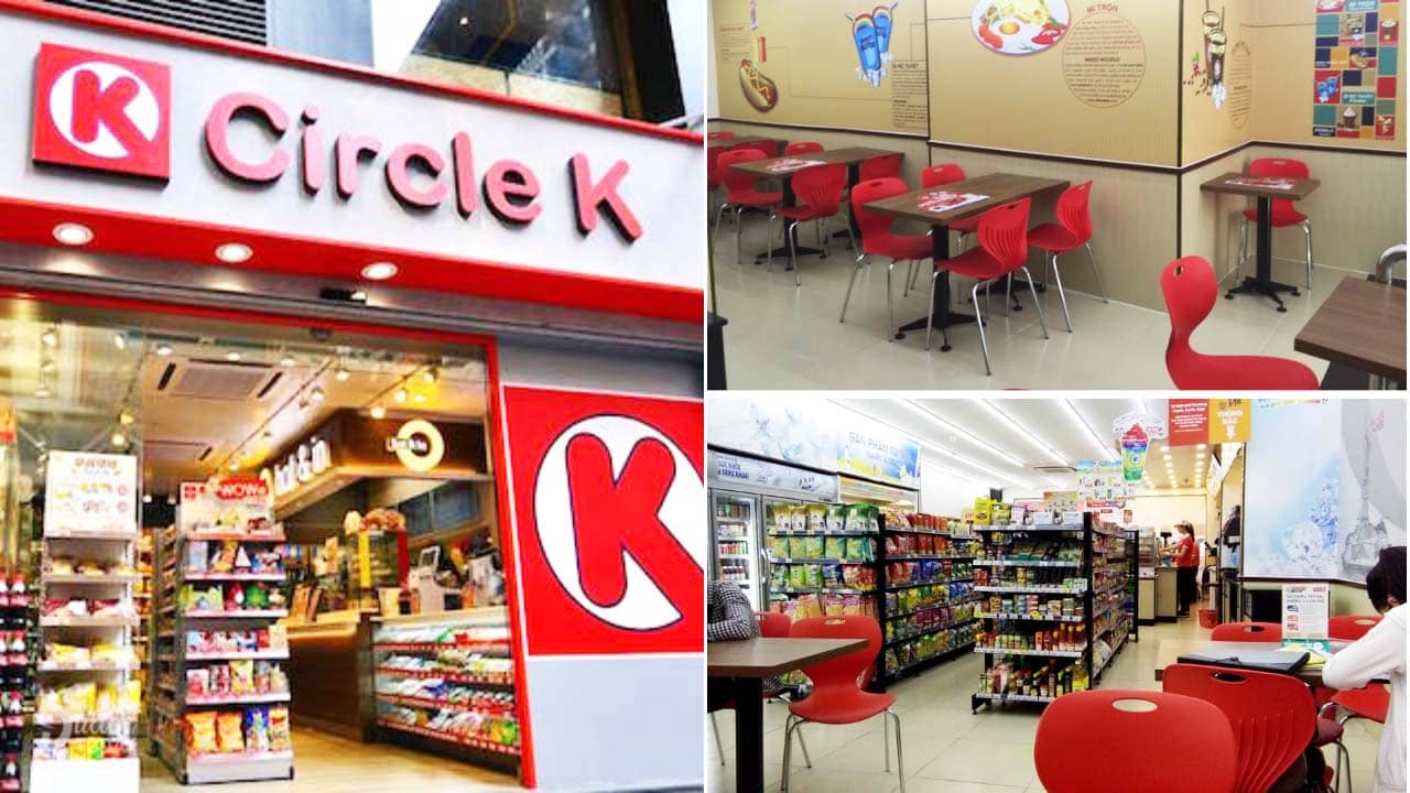 Chuỗi cửa hàng tiện lợi Circle K có thể coi là một quán cafe mở 24/24 ở Hà Nội