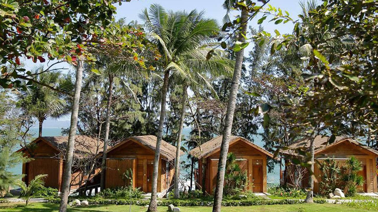 O.six resort Quy Nhơn có không gian vô cùng thoáng mát