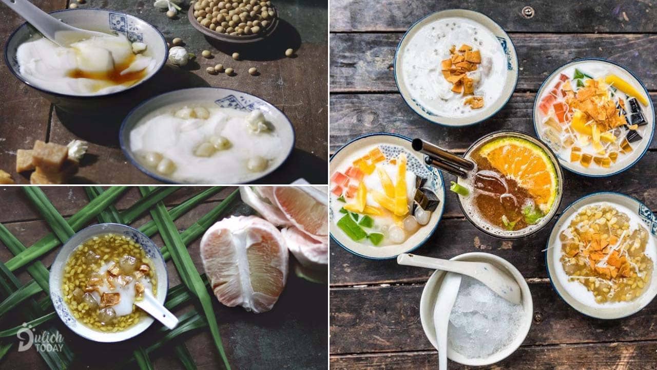 Những món chè, tào phớ Việt Nam là điểm ấn tượng mang du khách tới Lutulata