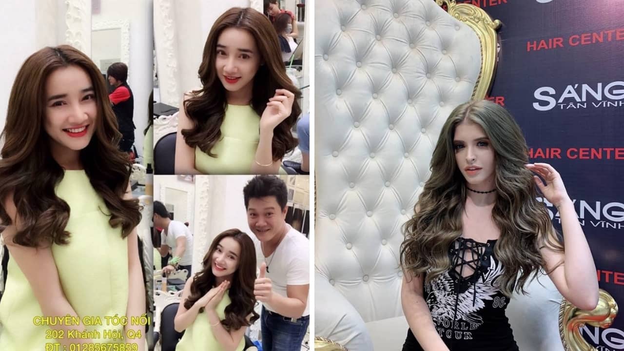 Những mỹ nhân Việt lựa chọn làm tóc tại Hair Salon Sáng Tân Vĩnh 