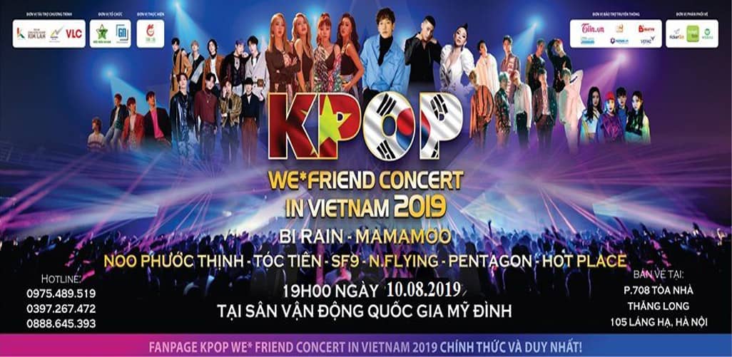 Đại nhạc hội Hữu nghị Việt Hàn - We*friend Concert in VietNam 2019