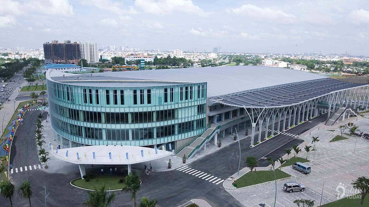 Trung tâm triển lãm và hội nghị Sài Gòn là địa điểm tổ chức sự kiện Sài Gòn lớn và chuyên nghiệp với sức chứa lên đến 2000 người