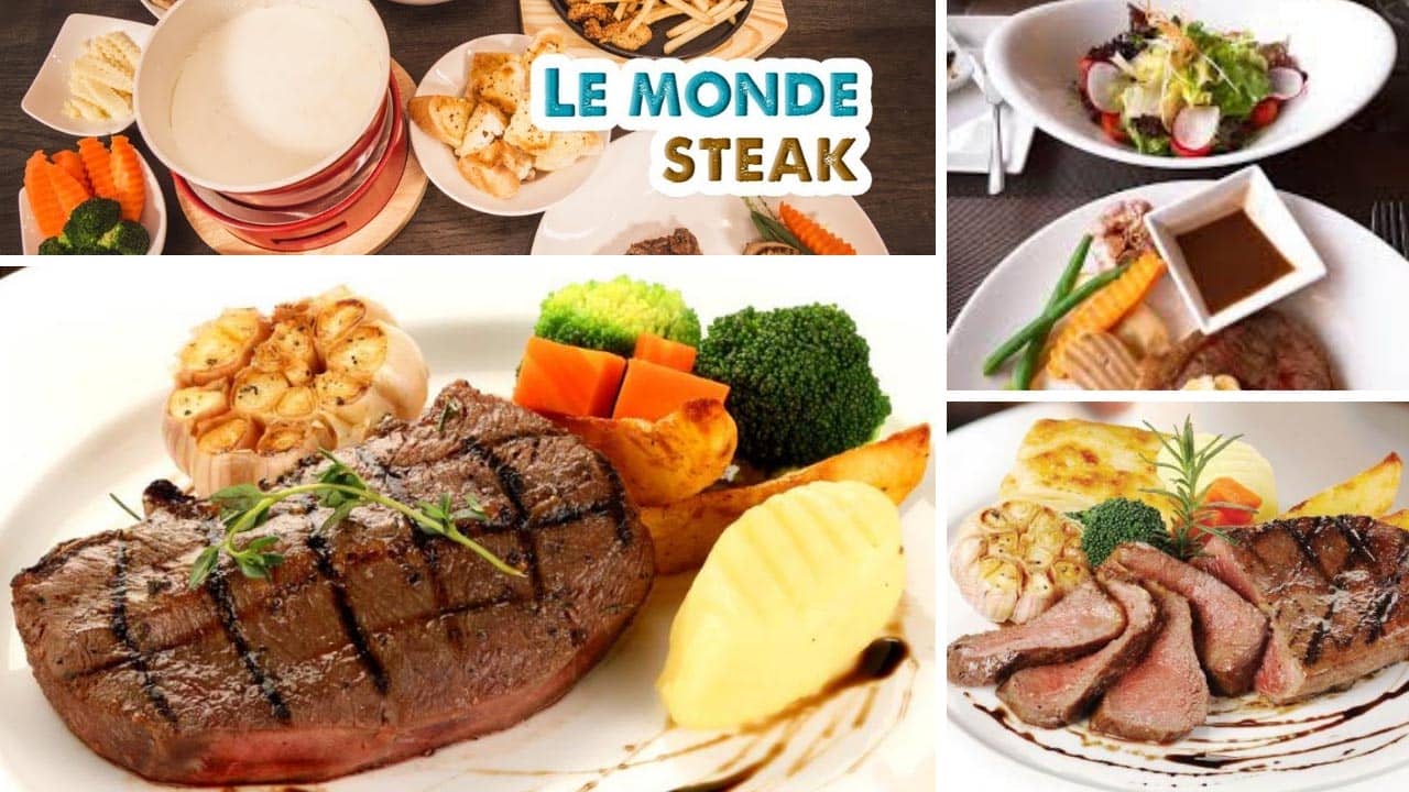 Le Monde Steak nha hang phap ha noi