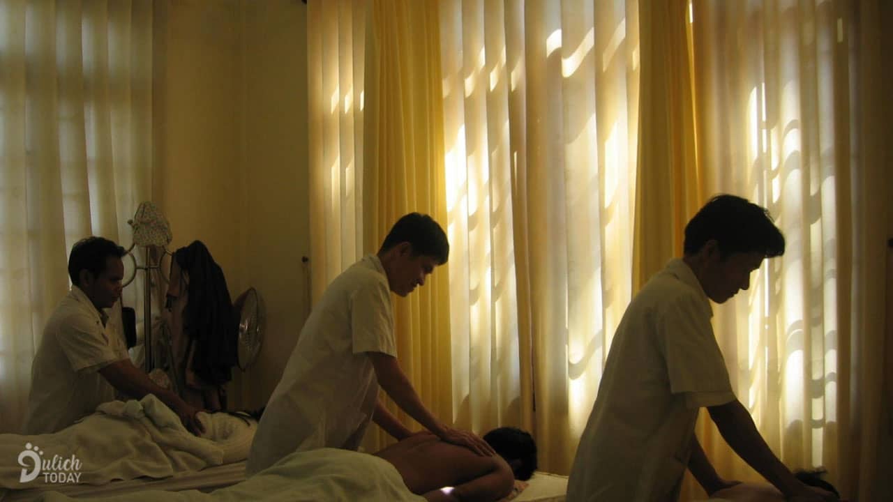  Massage Hội người mù Đà Nẵng mang đậm ý nghĩa nhân văn. 