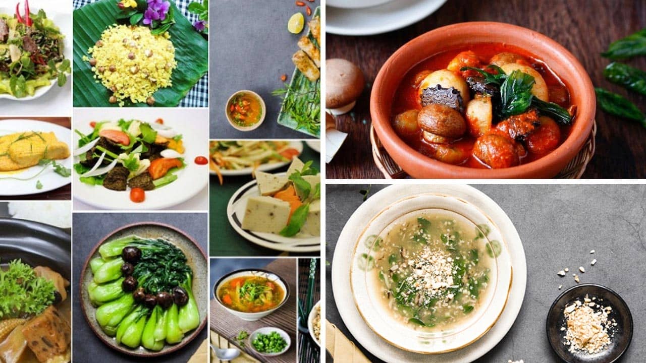 Các món ăn nổi tiếng tại Minh Chay Vegan Hà Nội