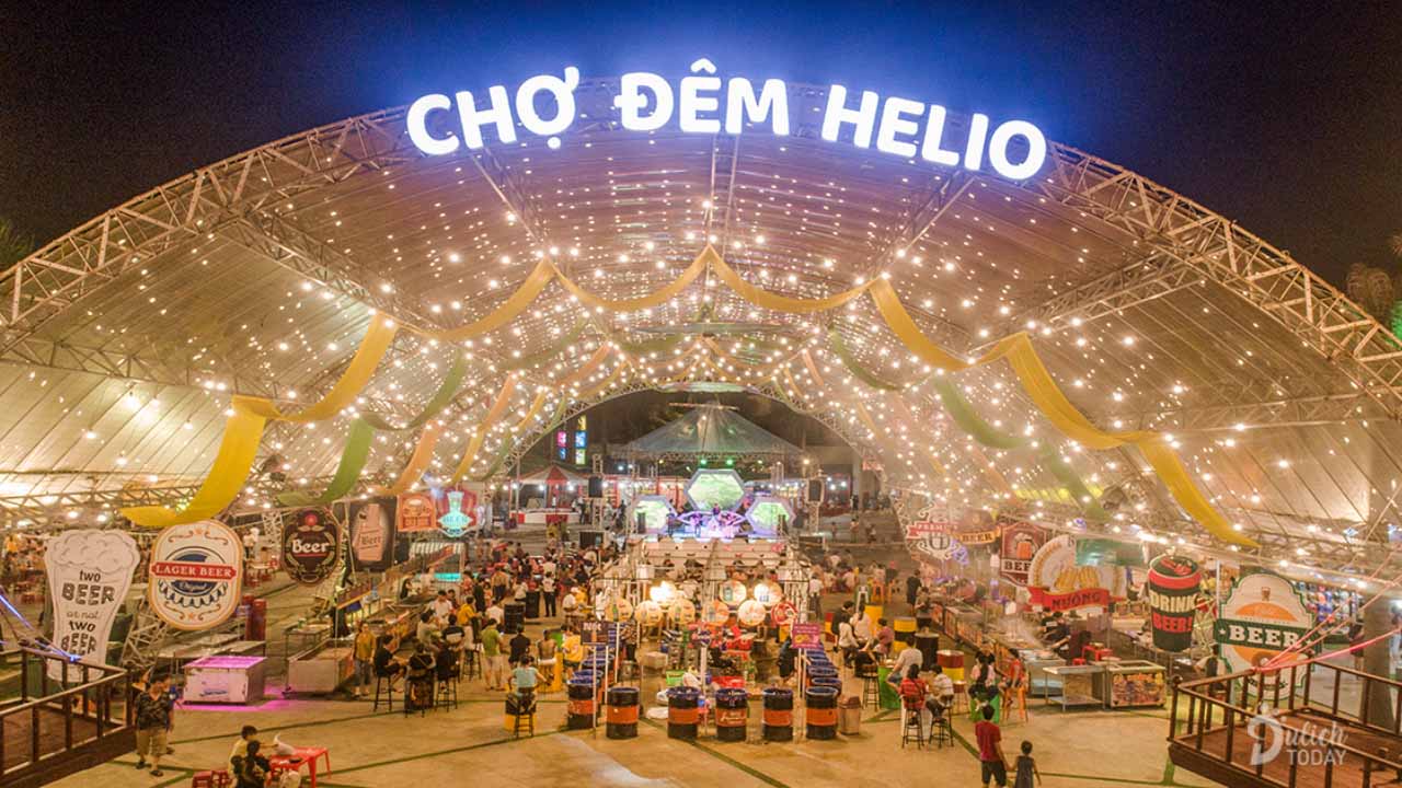 Khám phá chợ đêm Helio - khu chợ sầm uất nhất Đà Nẵng 