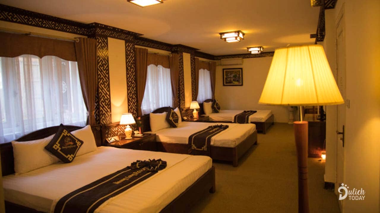 Phòng nghỉ hiện đại ở khách sạn Mango