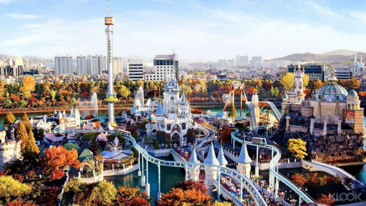 công viên Lotte World - một thế giới châu Âu thu nhỏ