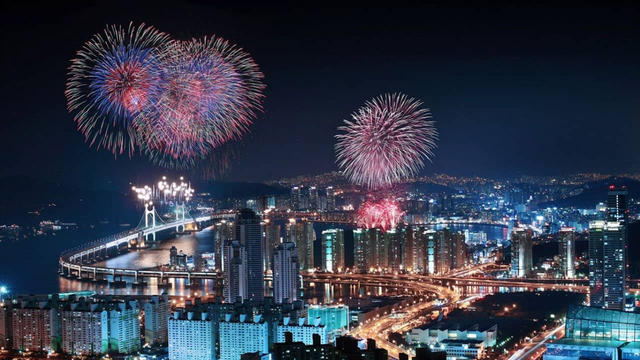 Tour đi Busan tháng 11 ngắm lễ hội pháo hoa lớn nhất