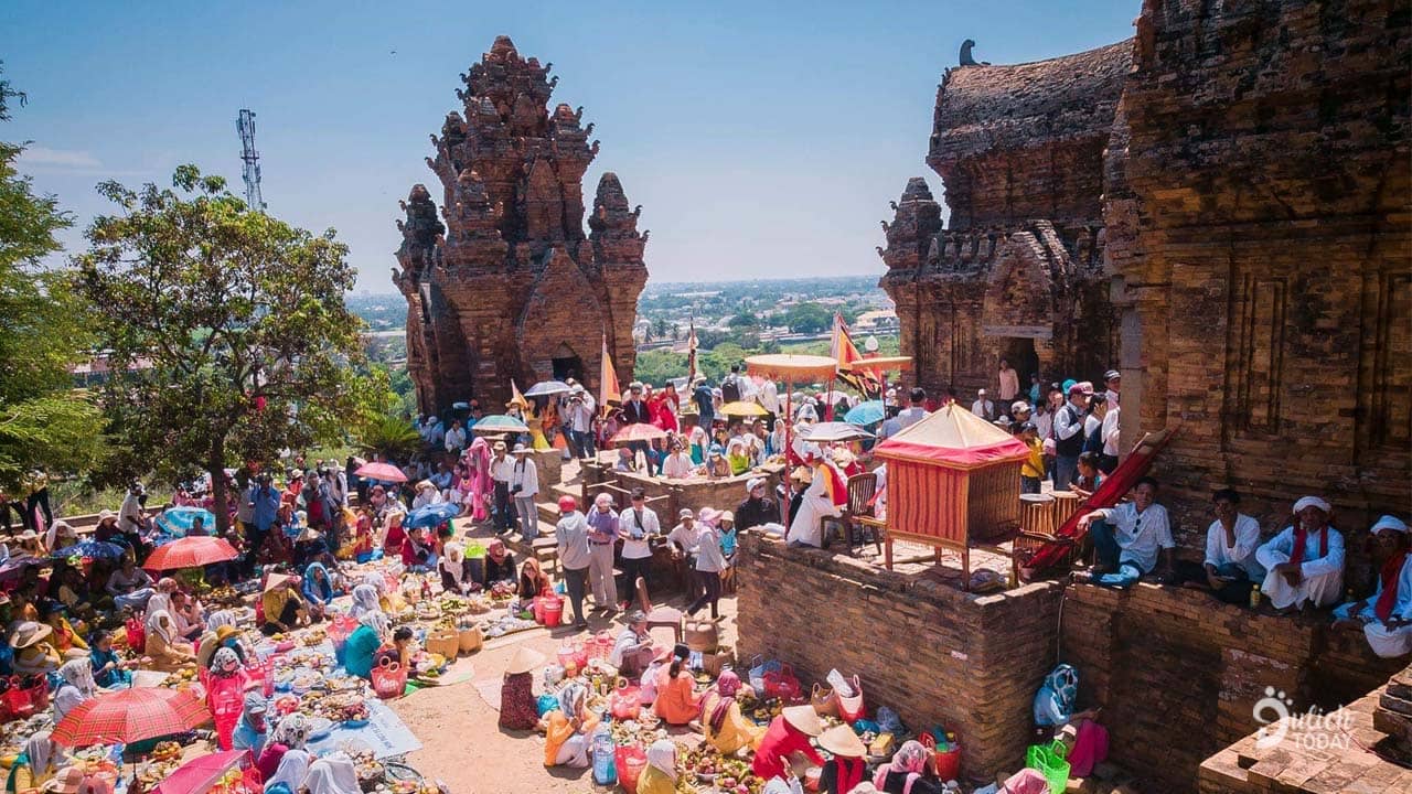 Lễ hội Katê 2019 được tổ chức tại cụm tháp Chàm hùng vĩ và cổ xưa ở thành phố Phan Rang