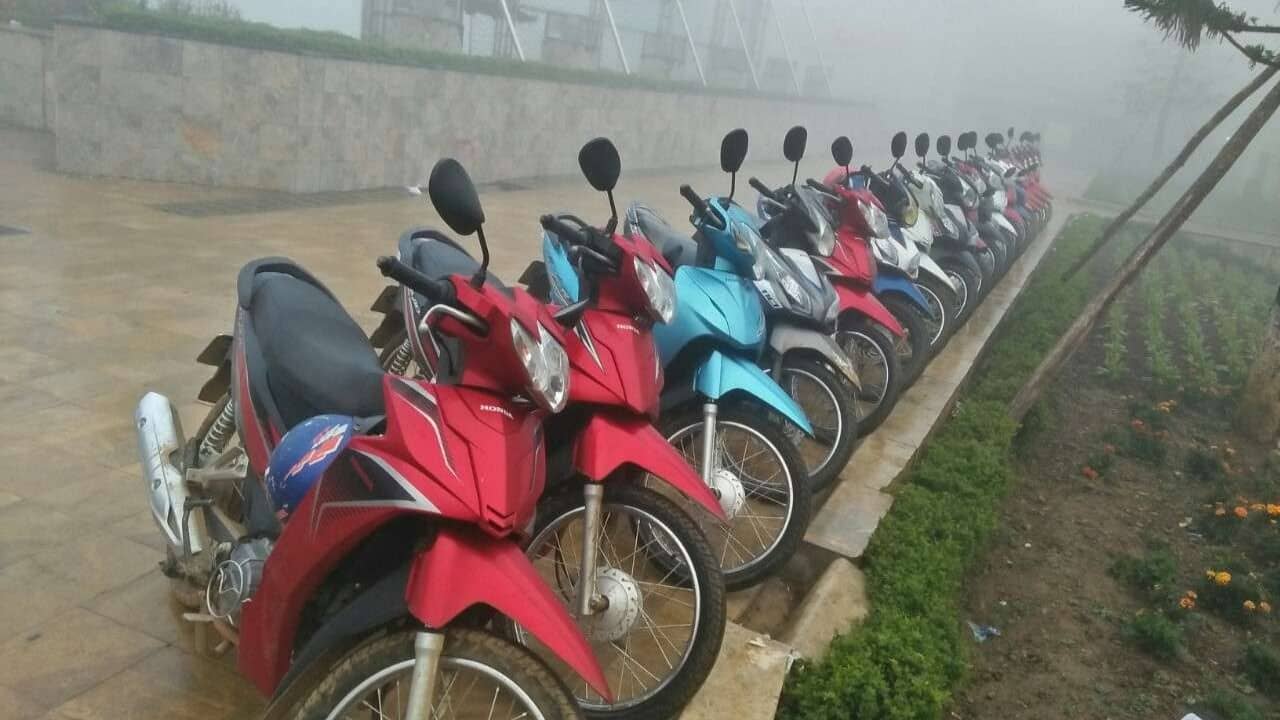 Thuê xe máy tại trung tâm thông tin du lịch Lào Cai