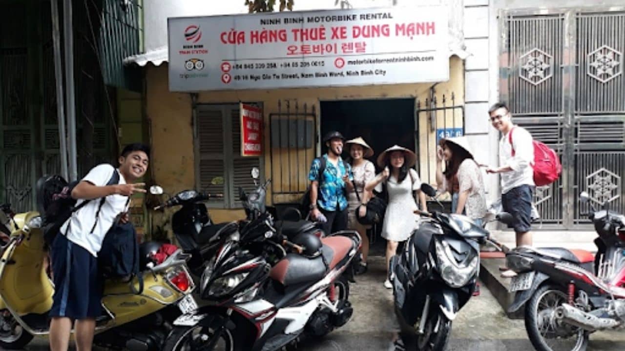 Dung Mạnh - địa chỉ thuê xe máy Ninh Bình giá rẻ
