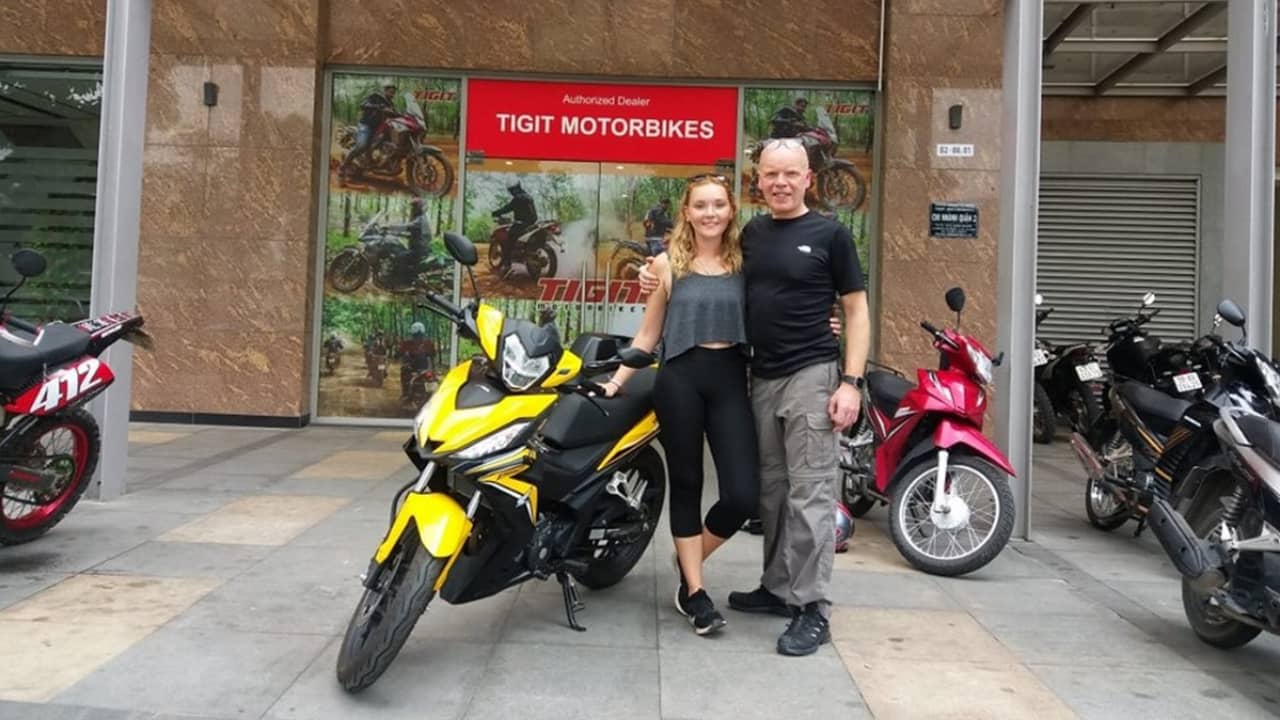 Cửa hàng cho thuê xe máy Sài Gòn chuyên nghiệp của ông chủ người nước ngoài
