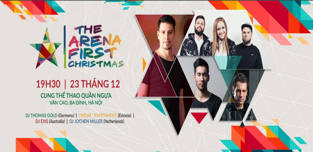 Sự kiện Giáng Sinh sôi động nhất 2017