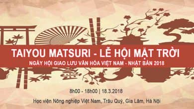 Lễ hội văn hóa Việt Nam Nhật Bản - Taiyou Matsuri 2018