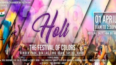 Lễ hội sắc màu - Holi Festival 2018