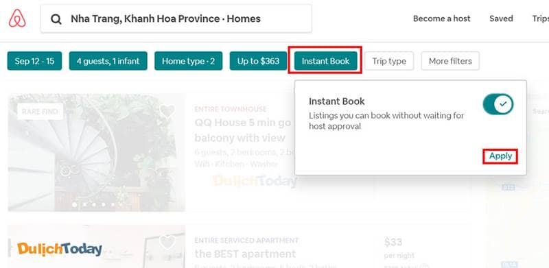 airbnb instant book