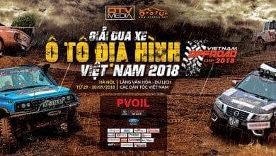 Giải đua xe ô tô địa hình Việt Nam - VOC 2018