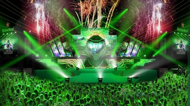  Heineken Countdown Party 2019 đã chính thức trở lại, hứa hẹn sẽ đem đến cho khán giả thủ đô một đêm nhạc bủng nổ nhất
