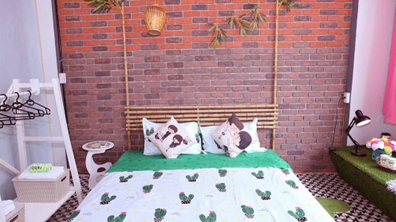 Phòng ngủ với gam màu dễ thương,ấm áp tại Chillhouse