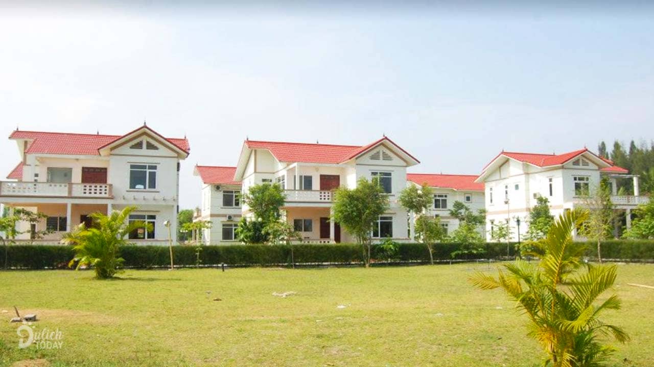 Những căn villa Hải Tiến Resort với sức chứa lên đến 12 người