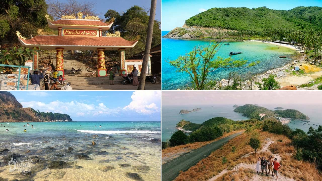Có rất nhiều bãi tắm đẹp và địa điểm du lịch văn hóa để du khách khám phá trên đảo