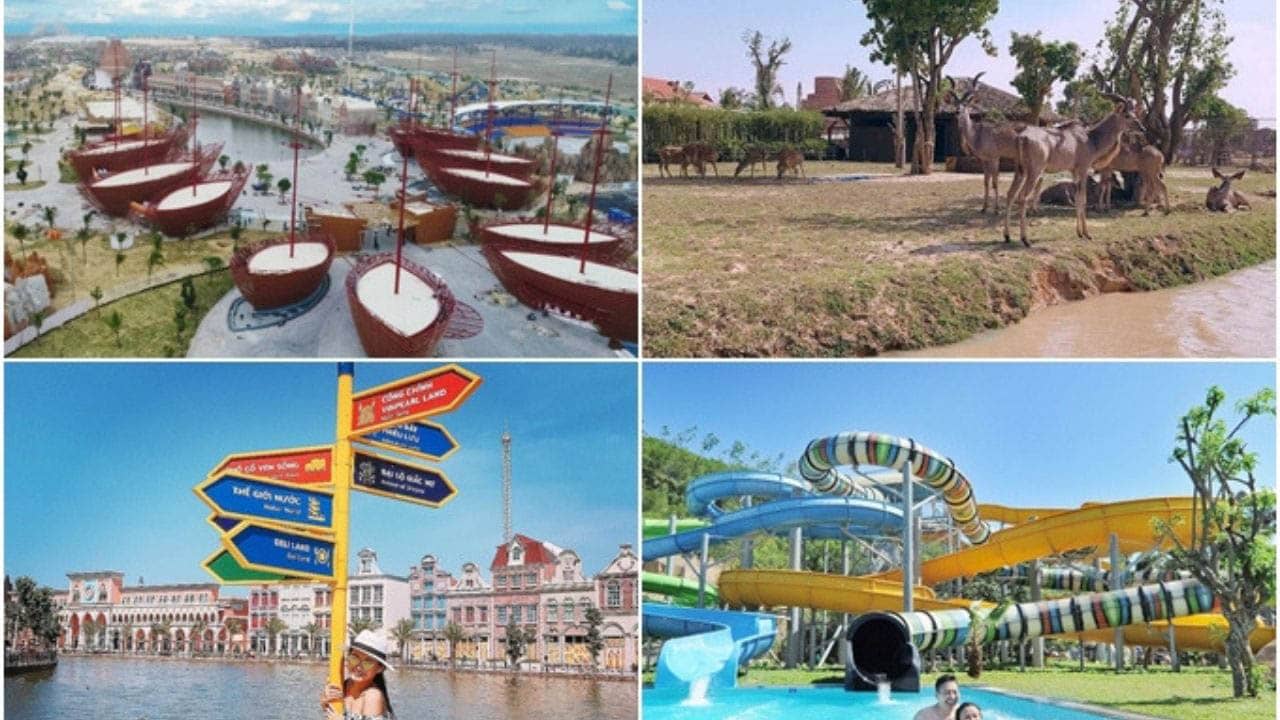 Vinpearl Land Nam Hội An là khu vui chơi giải trí hấp dẫn tại Đà Nẵng. Nguồn: Internet