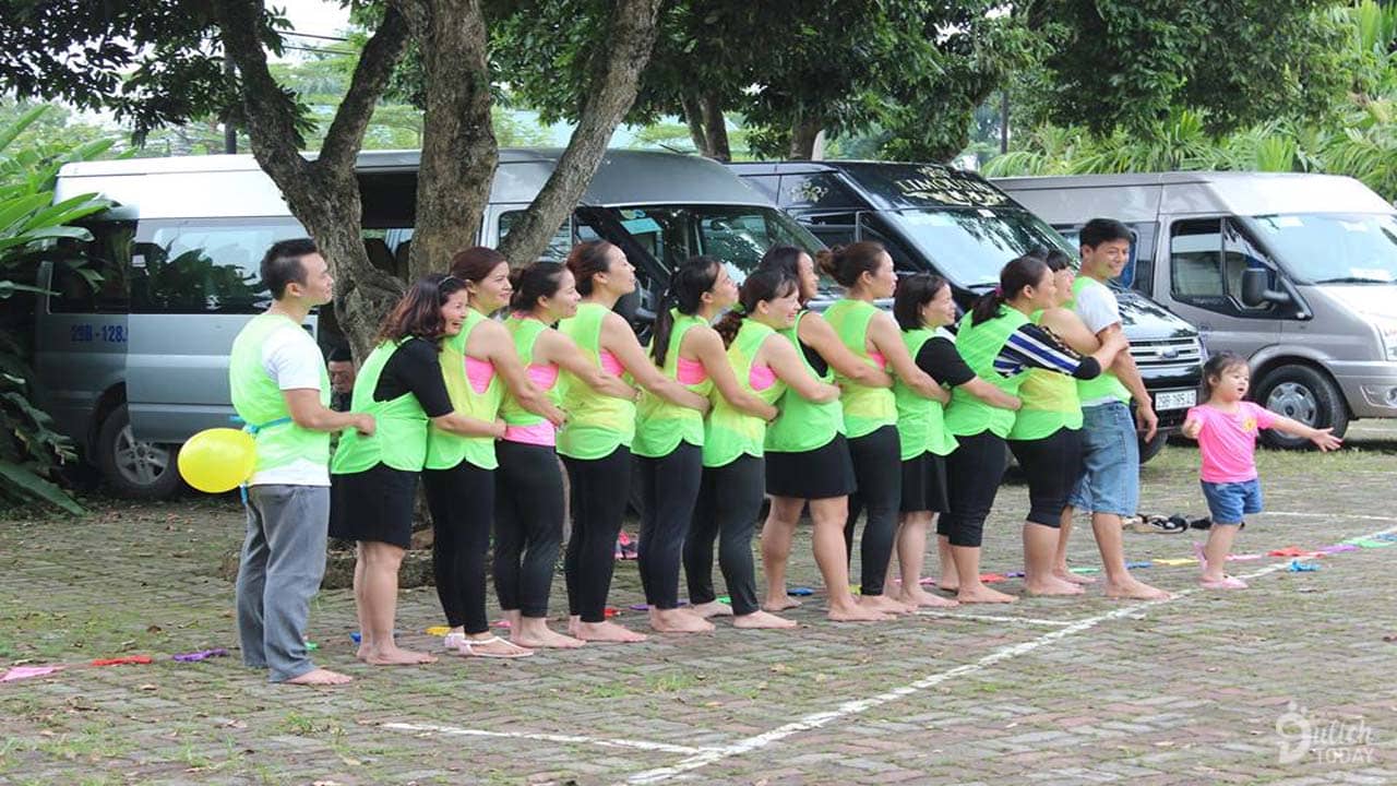 Team building ở Tản Đà Resort