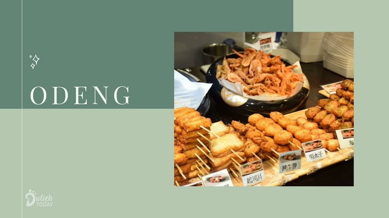 Odeng - cái hồn của ẩm thực đường phố