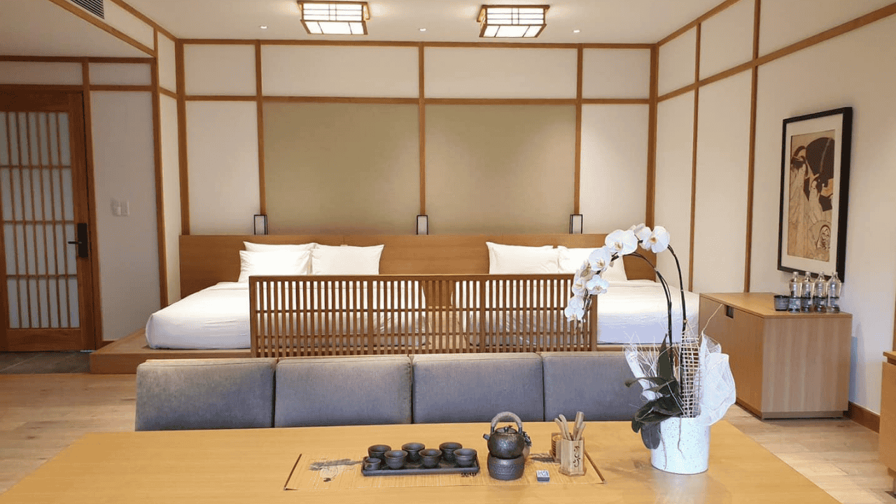 Yoko Onsen có nhiều loại phòng nghỉ tại khu Private