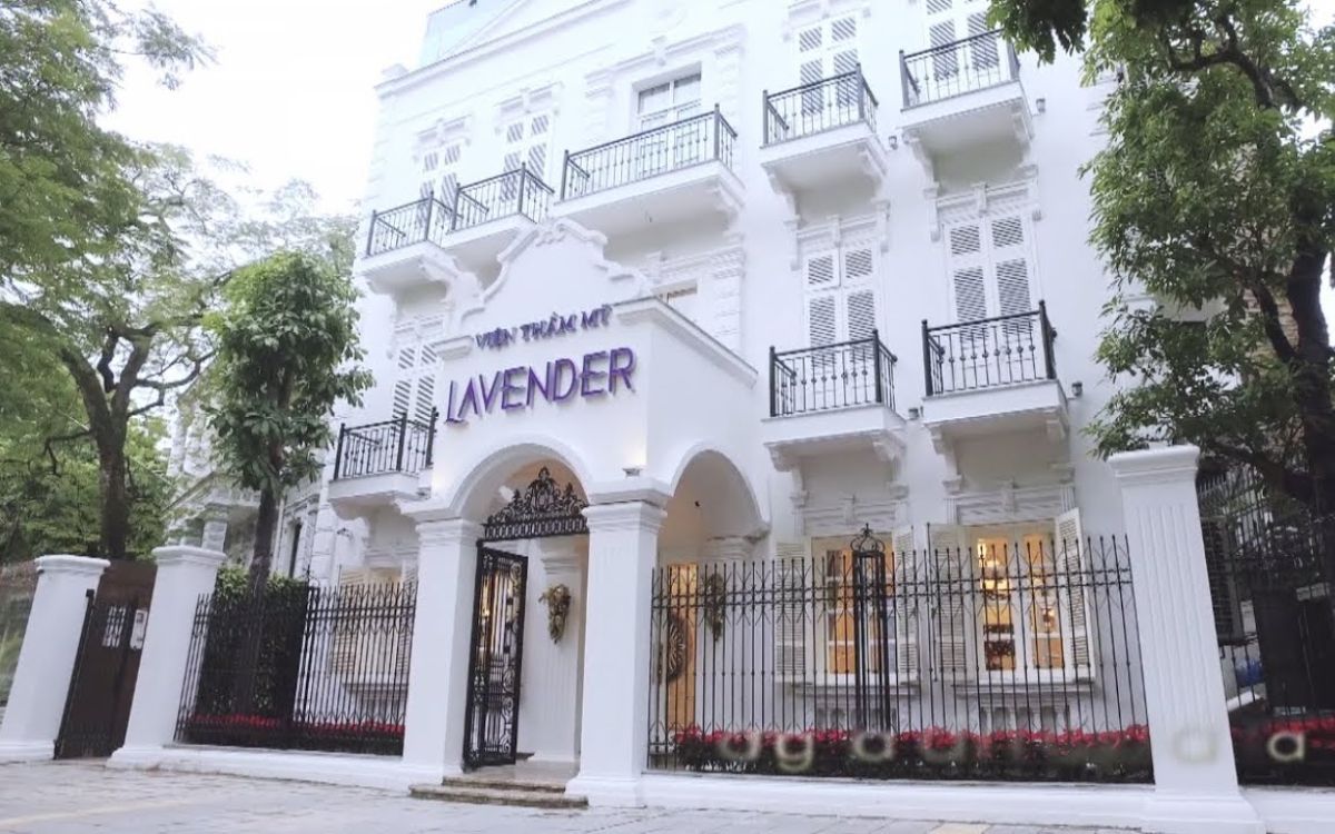 Thẩm mỹ viện Lavender By Chang rộng lớn, hiện đại