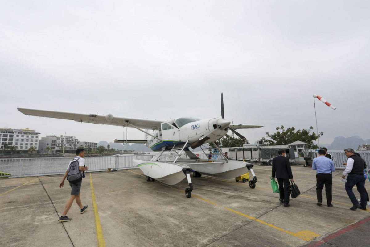 Hàng không Hải Âu là hãng hàng không duy nhất cung cấp dịch vụ bay thủy phi cơ tại Việt Nam